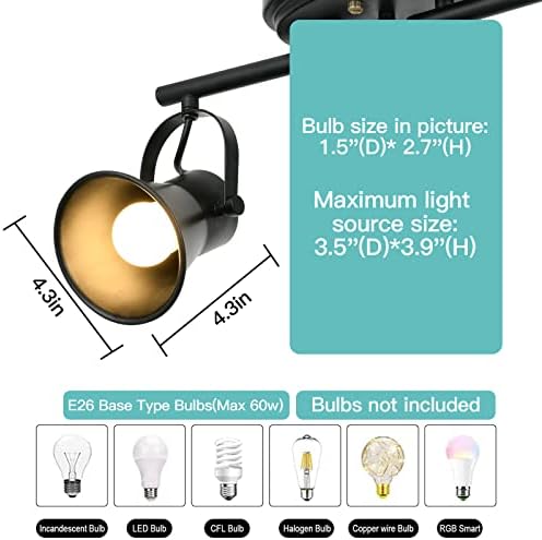 4-Light Track Lighting Kit
