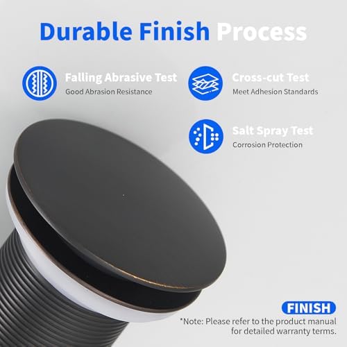 Bath Fix Pro Sink Drain Stopper for US Sinks