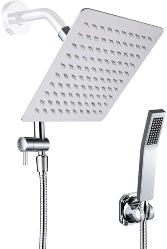 Durable Dual Shower Head Set for Home Use