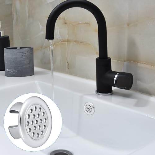 10-Piece Set of High-Quality Bathroom Sink Overflow Drain Covers