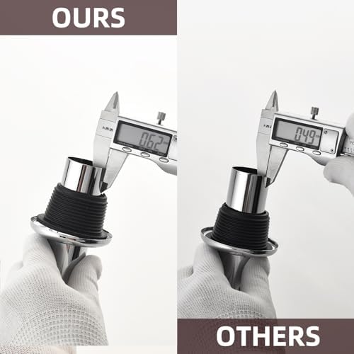 High-Quality Brass P-Trap Set for Bathroom Sink Chrome