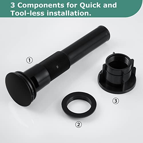 Quick-Installation Sink Drain Stopper