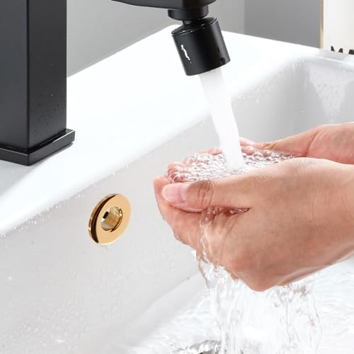 Qianly 2x Sink Overflow Cover Basin Insert for Bathroom and Kitchen