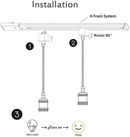 Vibrant Pendant for Track Lighting