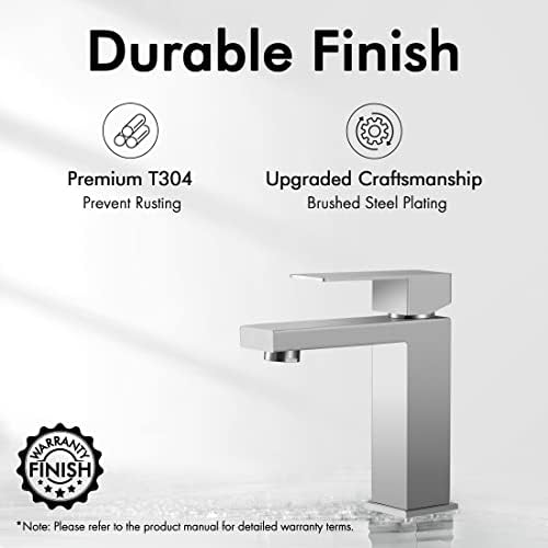 KES Vessel Vanity Sink Pop Up Drain