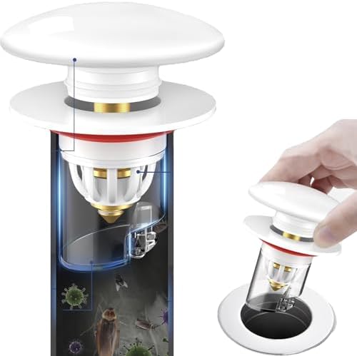 Ceramic Sink Drain Stopper Effortless Odor Control