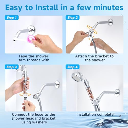 Filtered Safety Shower Head