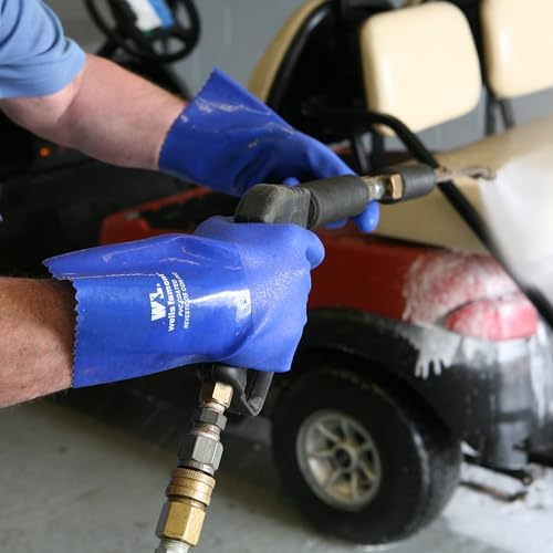 Wells Lamont Heavy-Duty Work Gloves Liquid Chemical Resistant