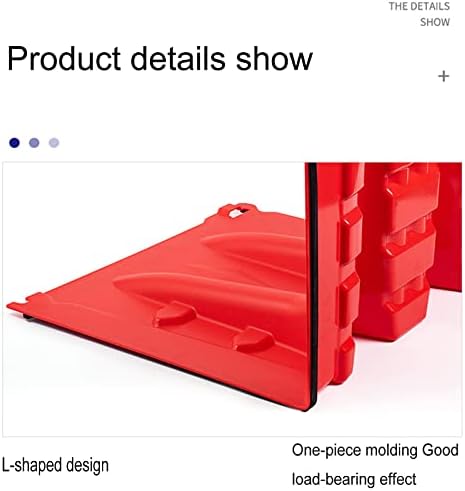 Flood Protection Barrier L-Shape ABS Plastic 6PCS