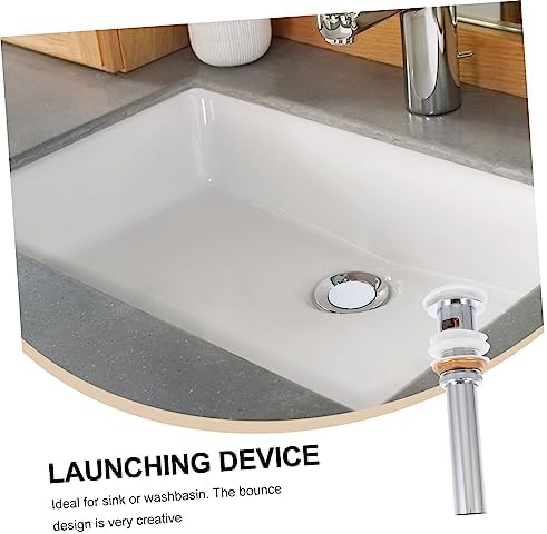 Big Cuve Copper Sink Drainer Stopper Perfect for Home