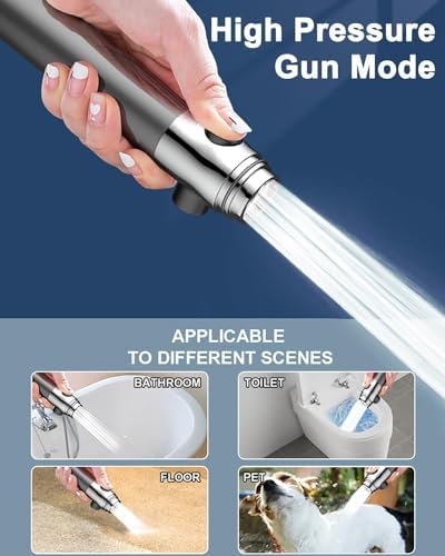 Get a true spa experience with our high-pressure shower
