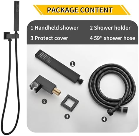 Luxury Brass Showers Adjustable Self-Cleaning 100 Satisfaction