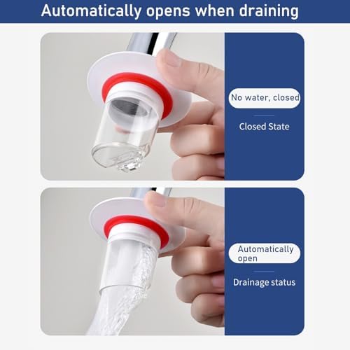 Ceramic Sink Drain Stopper Effortless Odor Control