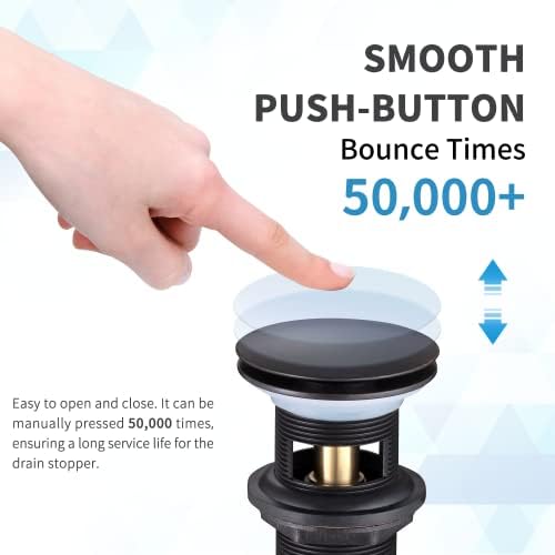 HEATGENE Bathroom Sink Drain Stopper