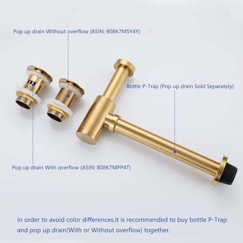 SWHYGER Brass P-Trap