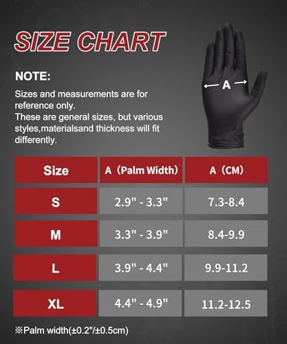 Durable Nitrile Gloves Latex-Free Puncture-Resistant