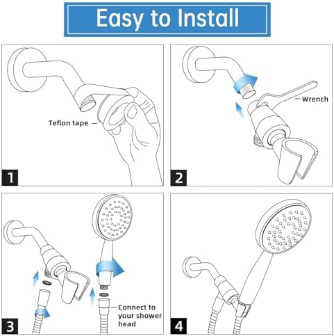 territoried - G-Promise All Metal Shower Head Holder