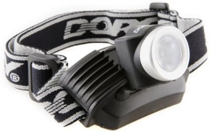 Durable 120-Lumen LED Flashlight withAdjustable Head strap Weather Resistant