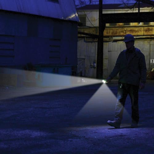 BRILLIANT SAFETY LED FLASHLIGHT with 10 HOUR RUNTIME
