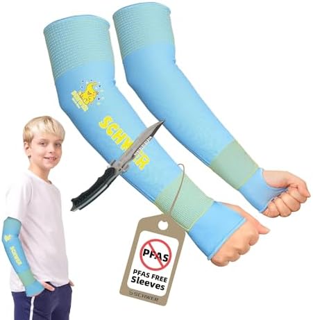 Schwer Cut-Resistant Arm Sleeves for Kids