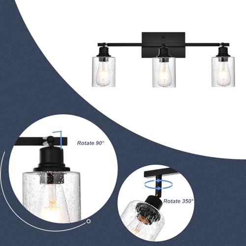 PENDRION Track Lighting Kit 3 Light Modern Industrial