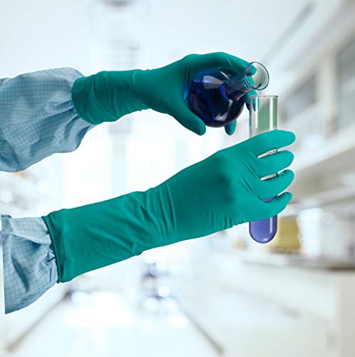 Ansell TouchNTuff Nitrile Gloves Green Medium Case