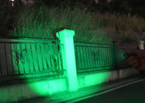 Single Mode Green LED Flashlight for Hunting Night Observation