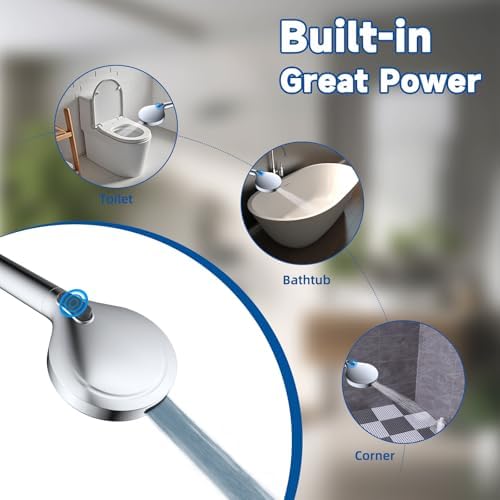 Hygie Rinse Dual Shower Head Combo with 10 Settings