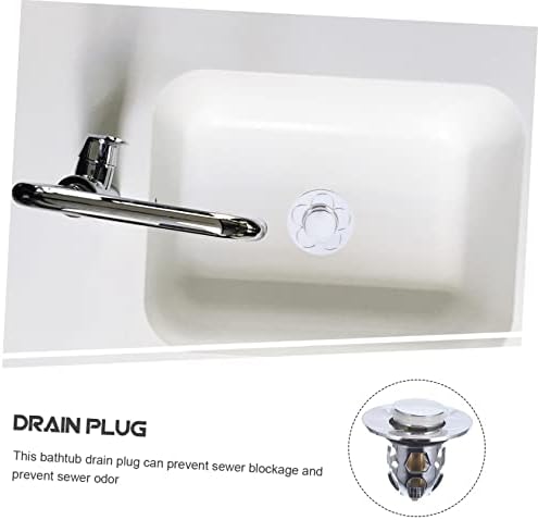 Bath Sink Copper Plug BLockage Prevention Easy_install US HaoSheng Dual Material 300WV6