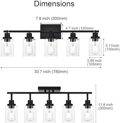 Elegant Black Track Lighting Kit for Modern Home
