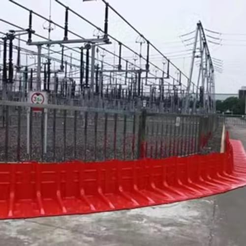 Flood Protection Barriers ABS Red Set