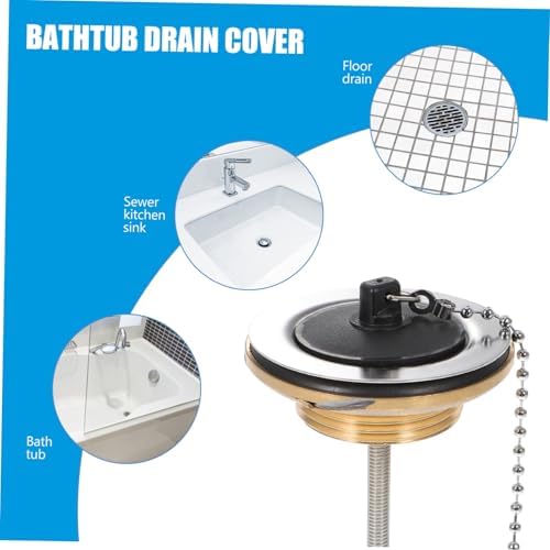 Clog PreVENTER - Copper Bathtub Drain Cover by NUOBESTY