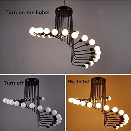 ZYBB American Country Retro Lighting 26-Led Chandelier