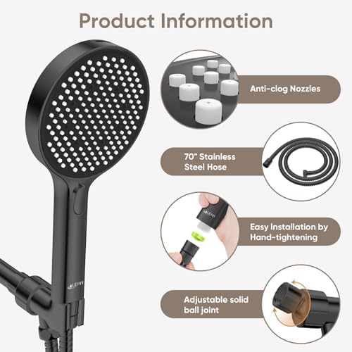 LEIVI 4-Mode Handheld Showerhead