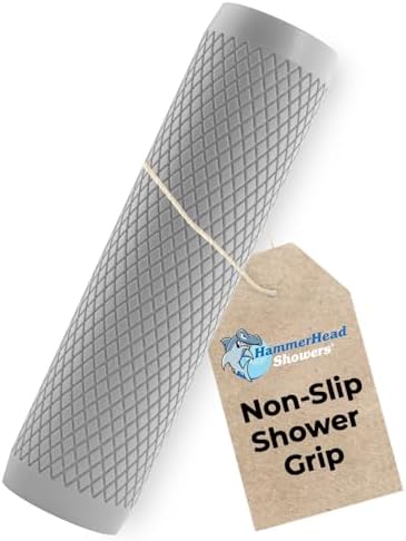 HammerHead Showers Shark Skin Grip Handheld Shower Head