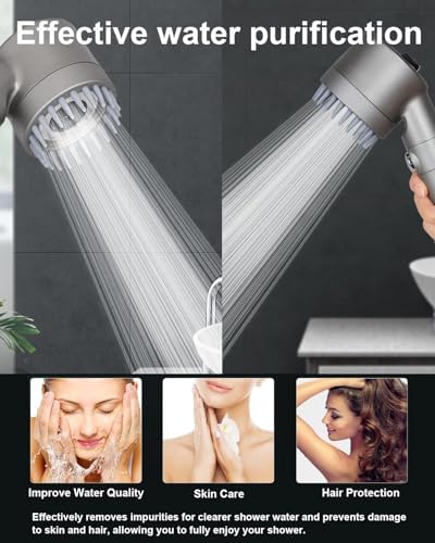 Get a true spa experience with our high-pressure shower