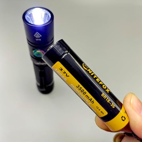 Nitefox Rechargeable LED Flashlight 1500LM Waterproof Compact Flashlight