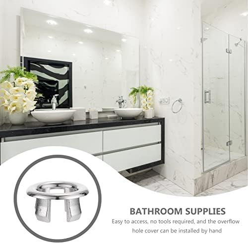150 Pcs Basin Overflow Hole Cover Sink Accessories