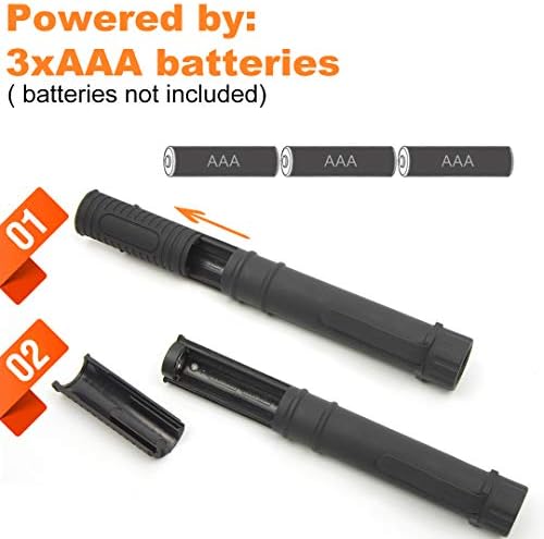 Handy 8-Pack Work Flashlight Set