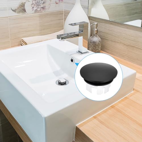 Sink Overflow Rings 2 Pieces Black