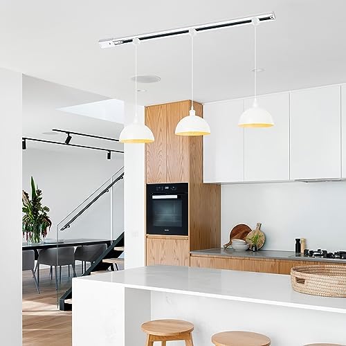 Retro-Style Track Pendant Light