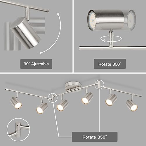 GORDNWE Black Track Lighting