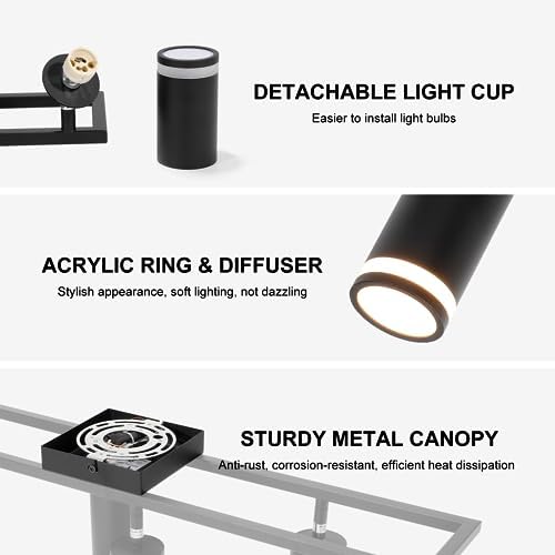 Ketom 6 Light Track Lighting Kit for Modern Kitchens