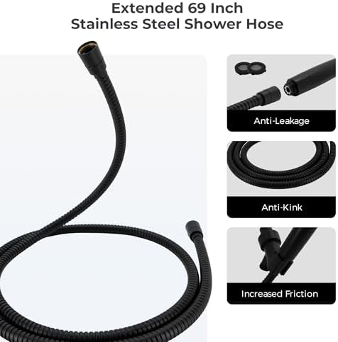 VANCOCO Premium Handheld shower head for Families