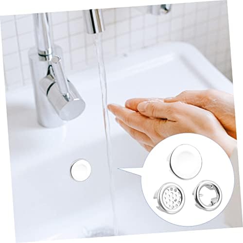 OSALADI 30 Pcs Overflow Hole Kitchen Sink Basin Trim Cover Set