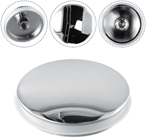 38mm Chrome Drain Plug with Pop-Up Click Clack Mechanism