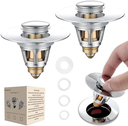 Universal 2 in 1 Bathroom Sink Stopper