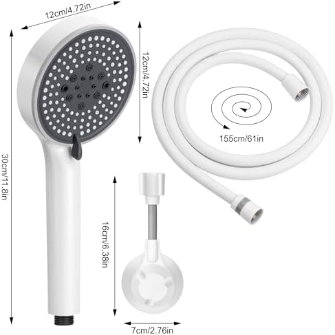 Moisturizing Handheld shower head set designed for a perfect showering experience