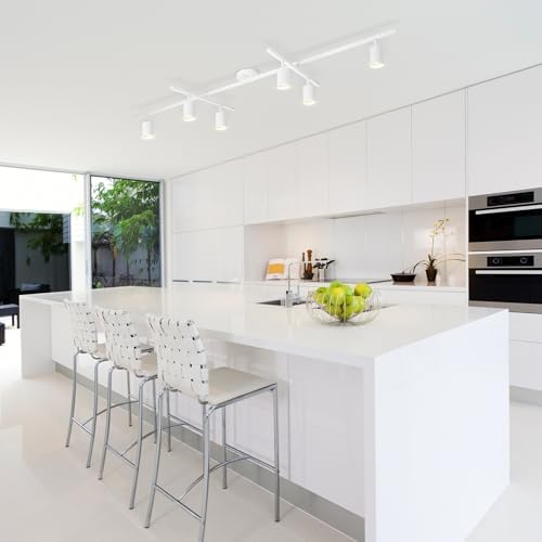 6-Light Track Ceiling Matte White