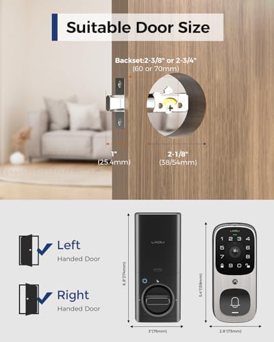 Experience the Future of Home Security - LNDUSmart Lock with Camera